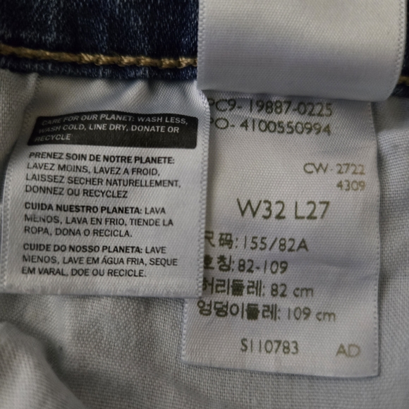 Levi's Women's Boyfriend Jeans - Blue - Picture 6 of 7